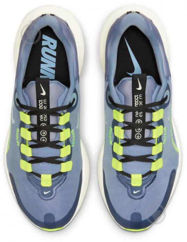 Кроссовки женские демисезонные Nike React Escape Run CV3817-400 р.39 фиолетовые - фото 7