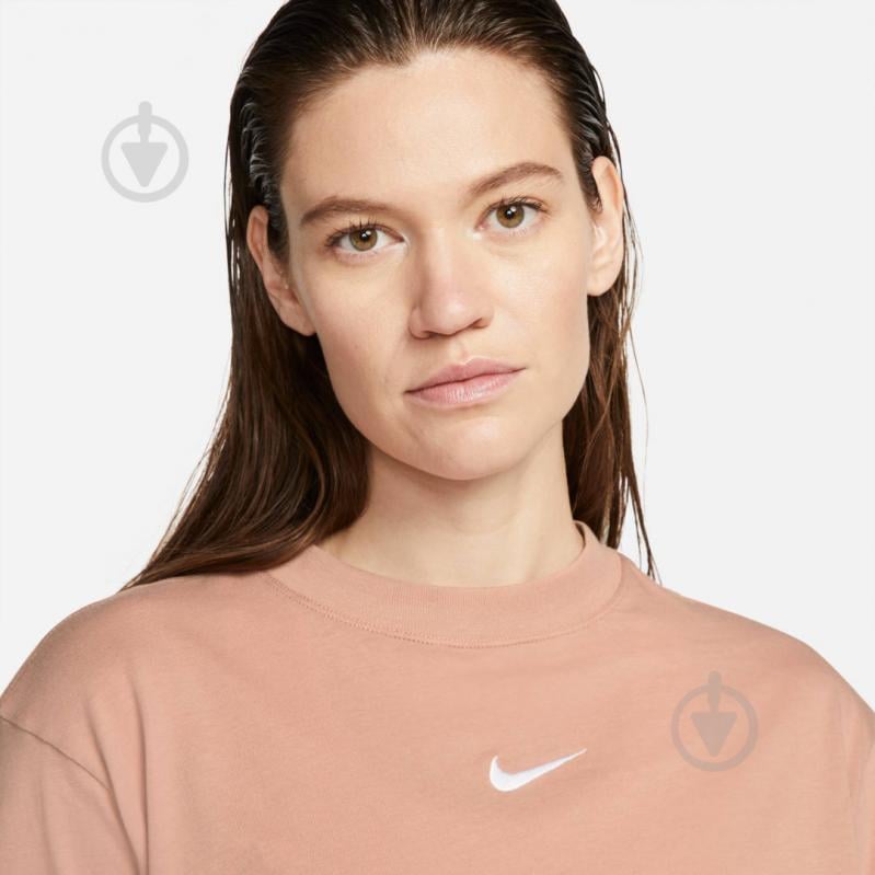 Футболка Nike W NSW ESSNTL CLCTN SS TEE BF DQ5379-609 р.L коричневый - фото 3