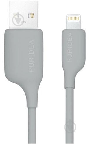 Кабель Lightning – USB grey 1.2 м - фото 1