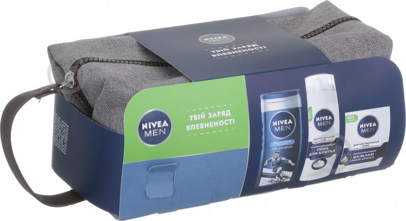 Подарочный набор для мужчин Nivea Чувствительная кожа + косметичка 2019 - фото 3