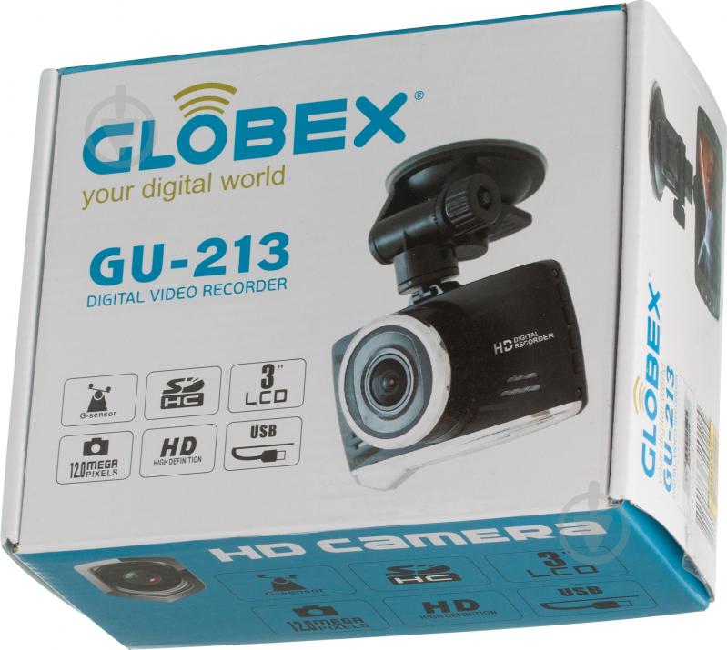 Видеорегистратор Globex GU-213 - фото 5 Видеорегистратор Globex GU-213 - фото 5
