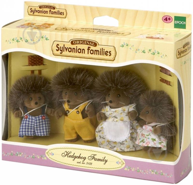 Набір Sylvanian Families Сім'я їжачків 3122 - фото 2 Набір Sylvanian Families Сім'я їжачків 3122 - фото 2