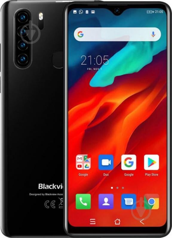 Смартфон Blackview A80 Pro Dual SIM 4/64GB black (6931548306108) - фото 1