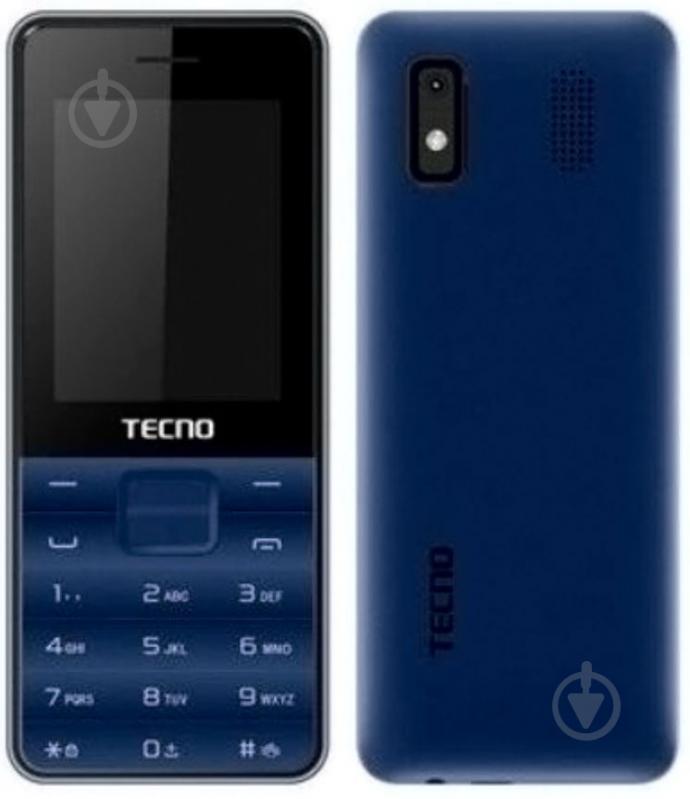 Мобільний телефон Tecno T372 Triple SIM deep blue 4895180746826 - фото 1