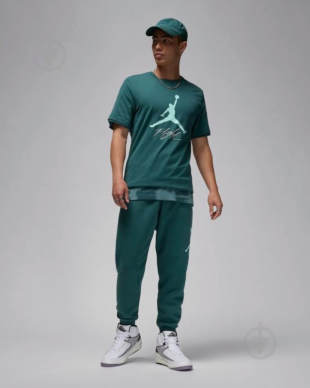 Футболка Jordan JUMPMAN FLIGHT HBR TEE AO0664-366 р.2XL бирюзовый - фото 5