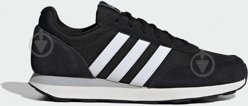 Кросівки чоловічі демісезонні Adidas RUN 60S 3.0 IE3826 р.45 1/3 чорні - фото 1