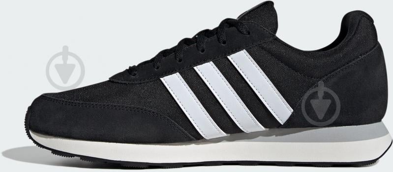 Кросівки чоловічі демісезонні Adidas RUN 60S 3.0 IE3826 р.45 1/3 чорні - фото 2