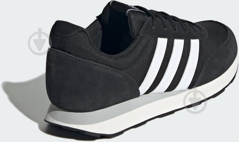 Кросівки чоловічі демісезонні Adidas RUN 60S 3.0 IE3826 р.45 1/3 чорні - фото 4