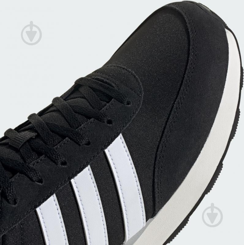 Кросівки чоловічі демісезонні Adidas RUN 60S 3.0 IE3826 р.45 1/3 чорні - фото 8