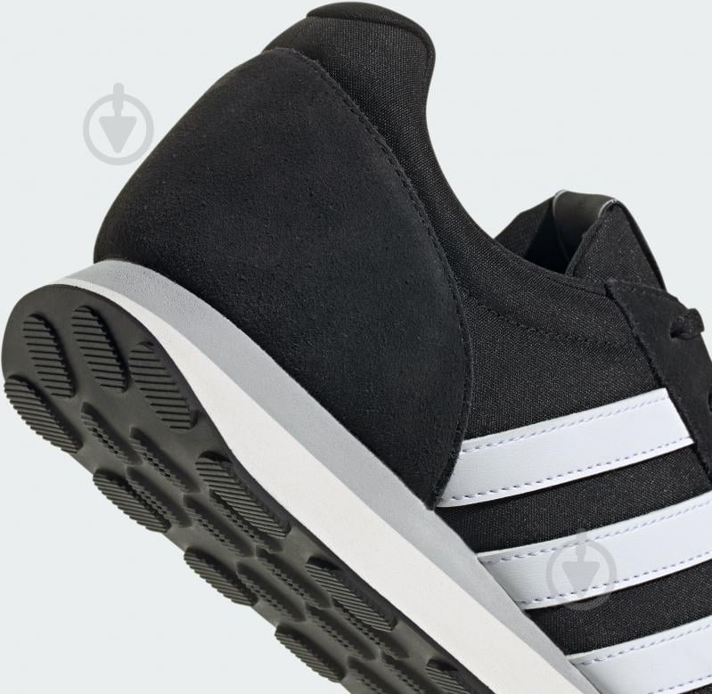Кросівки чоловічі демісезонні Adidas RUN 60S 3.0 IE3826 р.45 1/3 чорні - фото 9