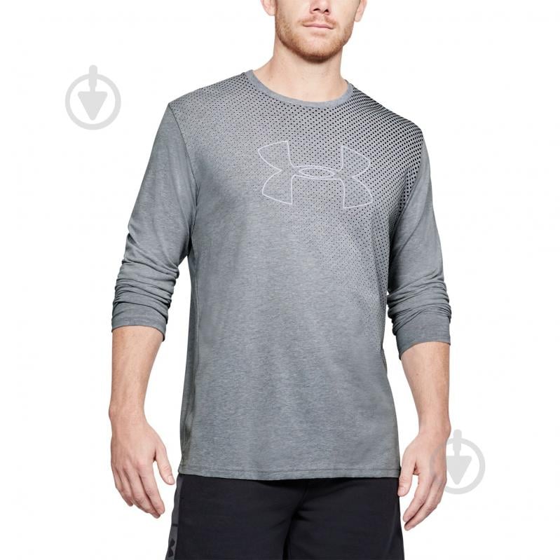 Джемпер Under Armour Q1 Branded Gradient LS 1310970-035 р. L серый - фото 1