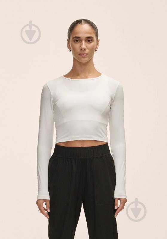 Лонгслів Casall GRAPHIC CROP LONG SLEEVE 24231-001 р.S білий - фото 1 Лонгслів Casall GRAPHIC CROP LONG SLEEVE 24231-001 р.S білий - фото 1