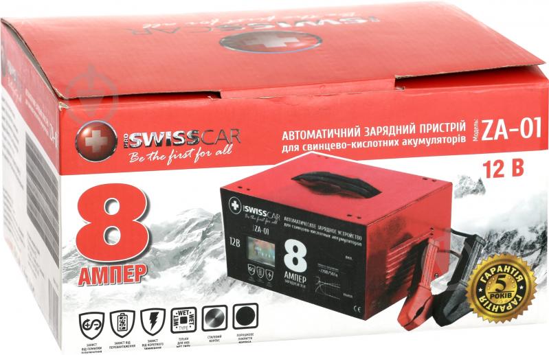 Зарядное устройство трансформаторное Proswisscar ZA-01 6 А (1510) - фото 5