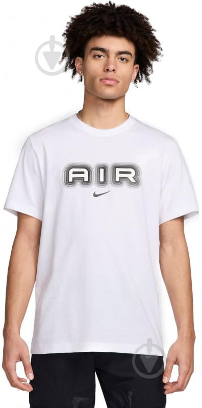 Футболка Nike NSSAIR GRAPHIC TEE HM0185-100 р.L білий - фото 1