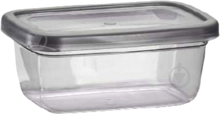 Контейнер харчовий Violet House 0509 transparent black 2.0 л - фото 1