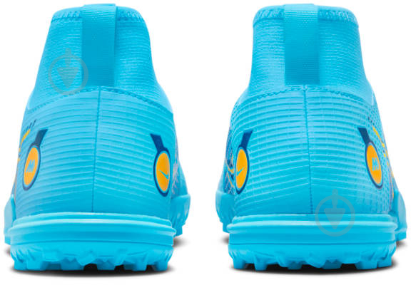 Cороконіжки Nike JR SUPERFLY 8 ACADEMY TF DJ2864-484 р.36,5 блакитний - фото 5