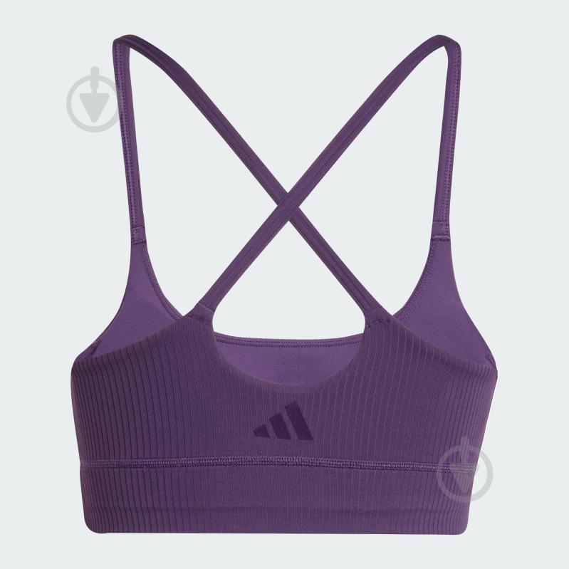Бра Adidas ALL ME RIB LS JL5544 р.L фіолетовий - фото 7 Бра Adidas ALL ME RIB LS JL5544 р.L фіолетовий - фото 7