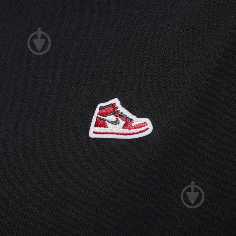 Футболка Jordan J BRAND SNKR PTCH SS CREW FN5982-010 р.2XL чорний - фото 4