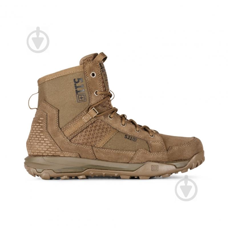 Ботинки тактические 5.11 Tactical "A/T 6 BOOT" 12440-106 р.41 dark coyote - фото 1