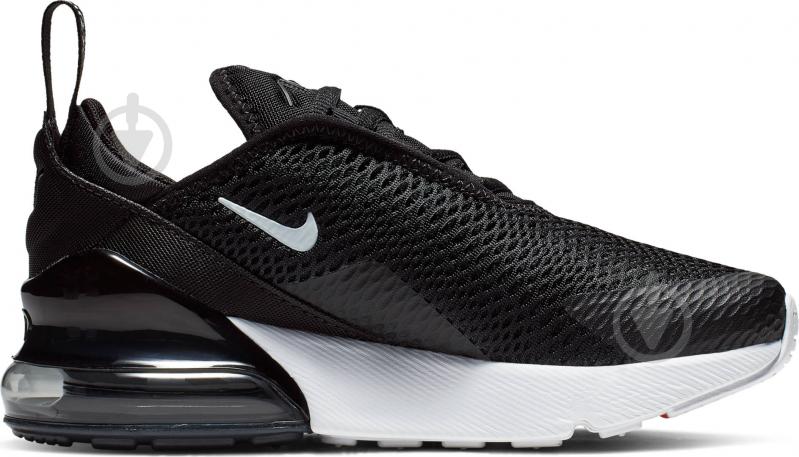 Кросівки для хлопчиків демісезонні Nike AIR MAX 270 AO2372-001 р.32 чорні - фото 5