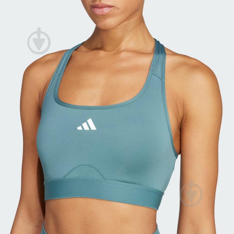 Бра Adidas TLRDRCT HS BRA JW5262 р.L-C/D зеленый - фото 3 Бра Adidas TLRDRCT HS BRA JW5262 р.L-C/D зеленый - фото 3