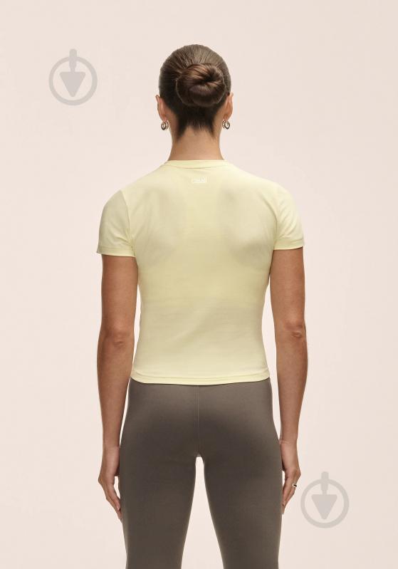 Футболка Casall Cotton Blend Slim Tee 25011-585 р.M жовтий - фото 2 Футболка Casall Cotton Blend Slim Tee 25011-585 р.M жовтий - фото 2
