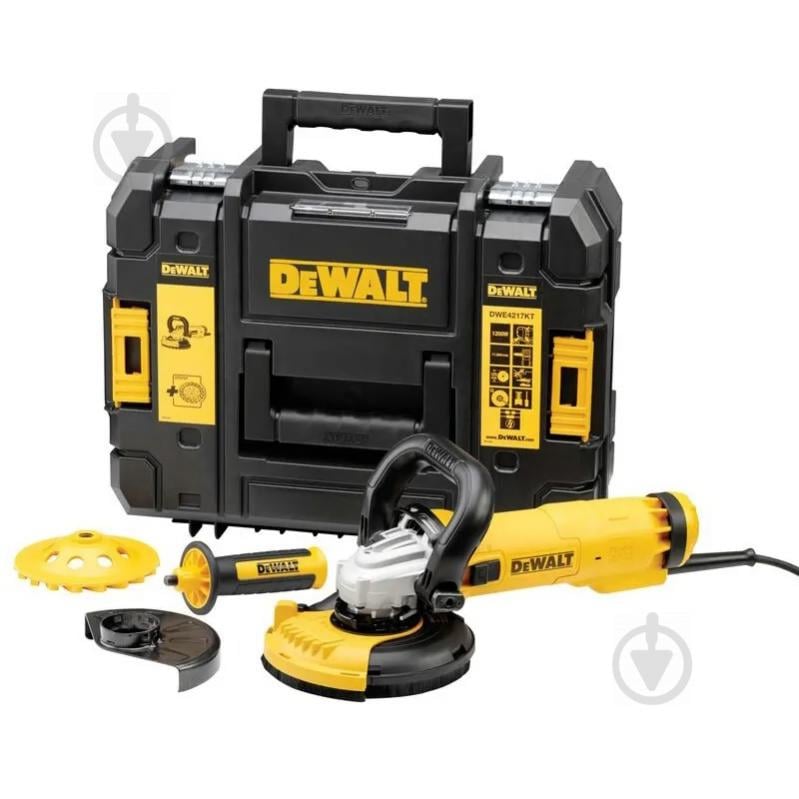 Болгарка (кутова шліфмашина) DeWalt DWE4217KT - фото 1