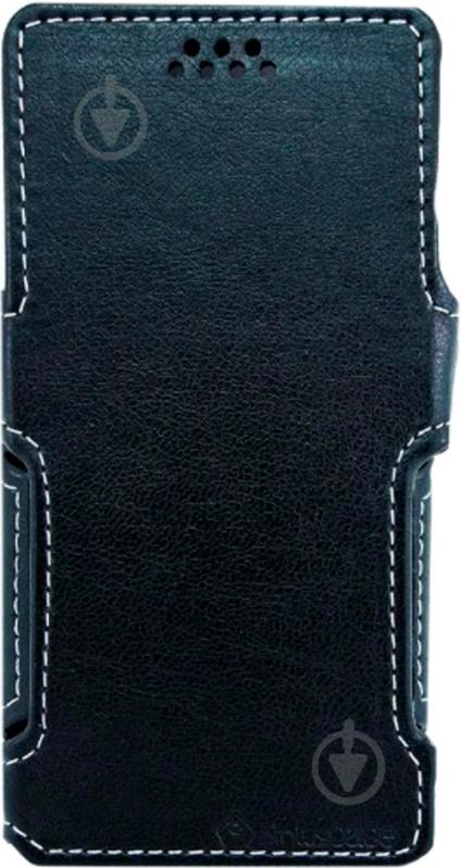 Чехол-книжка StatusCASE универсальный 4.7 matt black (2000000019819) - фото 1