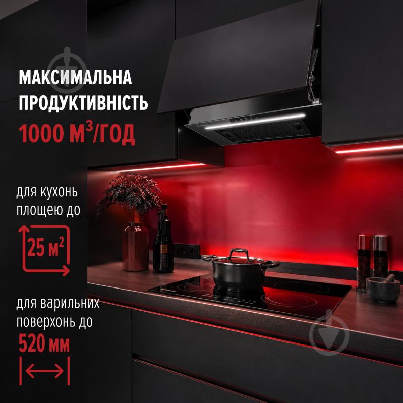 Вытяжка Perfelli LIA 5 NM NERO SILENZIO - фото 3
