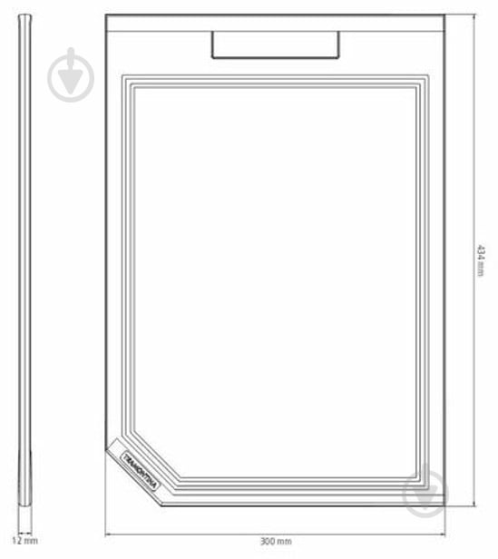 Доска разделочная Tramontina Churrasco Black 43,4 x 30 см (25058/100) - фото 3 Доска разделочная Tramontina Churrasco Black 43,4 x 30 см (25058/100) - фото 3