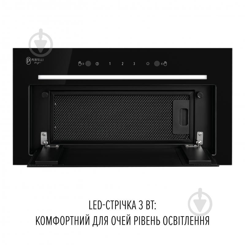 Вытяжка Perfelli Design FILINI 5NW NERO SILENZIO - фото 4