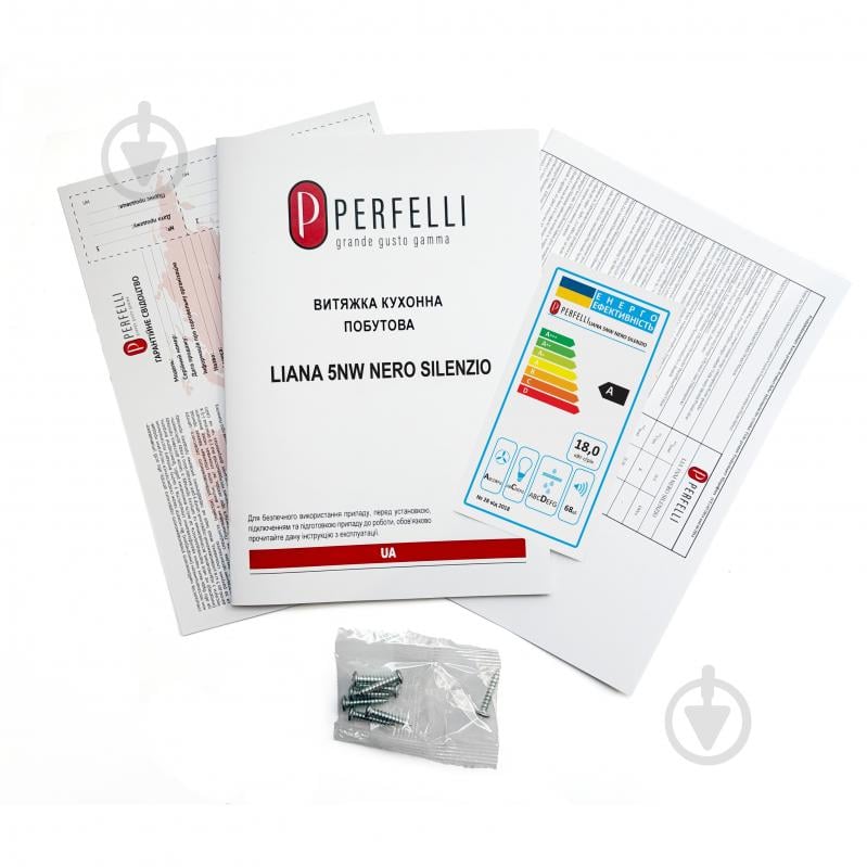 Вытяжка Perfelli LIANA 5NW NERO SILENZIO - фото 15 Вытяжка Perfelli LIANA 5NW NERO SILENZIO - фото 15