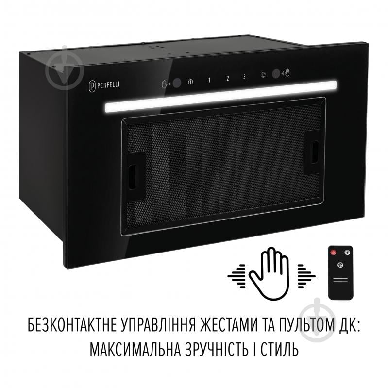 Вытяжка Perfelli LIANA 5NW NERO SILENZIO - фото 12 Вытяжка Perfelli LIANA 5NW NERO SILENZIO - фото 12
