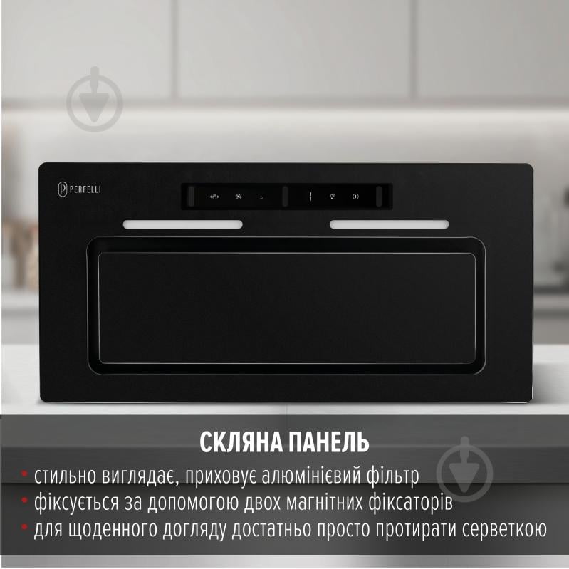 Витяжка Perfelli NUOVA 6QWRBM NERO SILENZIO - фото 4 Витяжка Perfelli NUOVA 6QWRBM NERO SILENZIO - фото 4