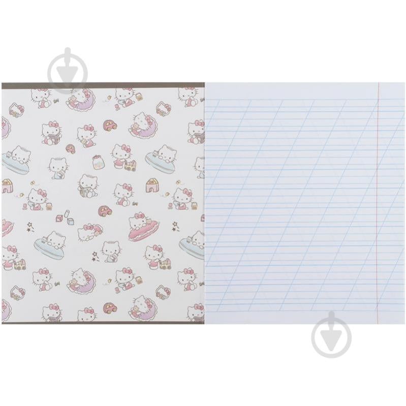 Набір зошитів 12 арк. коса лінія Hello Kitty 5 шт. KITE - фото 3