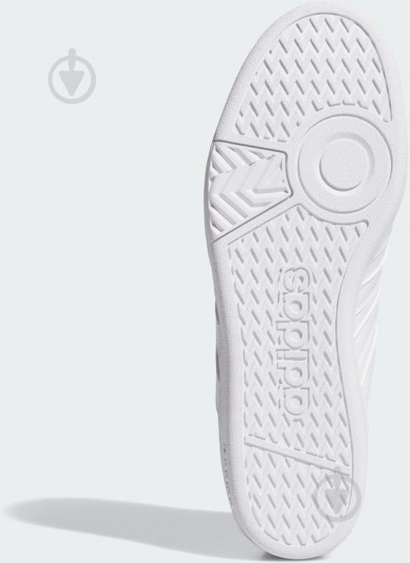 Кроссовки мужские демисезонные Adidas HOOPS 4.0 JH6141 р.46 2/3 белые - фото 7