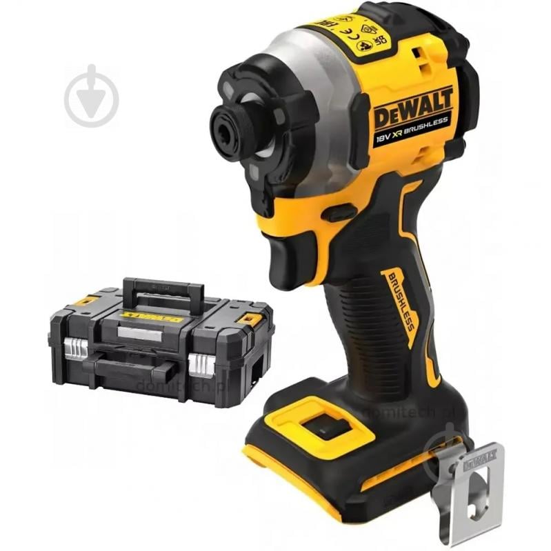 Шуруповерт ударний акумуляторний DeWalt DCF850NT - фото 1