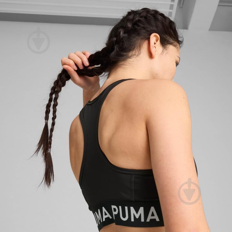 Бра Puma 4KEEPS ELASTIC BRA - P 52696201 р.XS черный - фото 3 Бра Puma 4KEEPS ELASTIC BRA - P 52696201 р.XS черный - фото 3