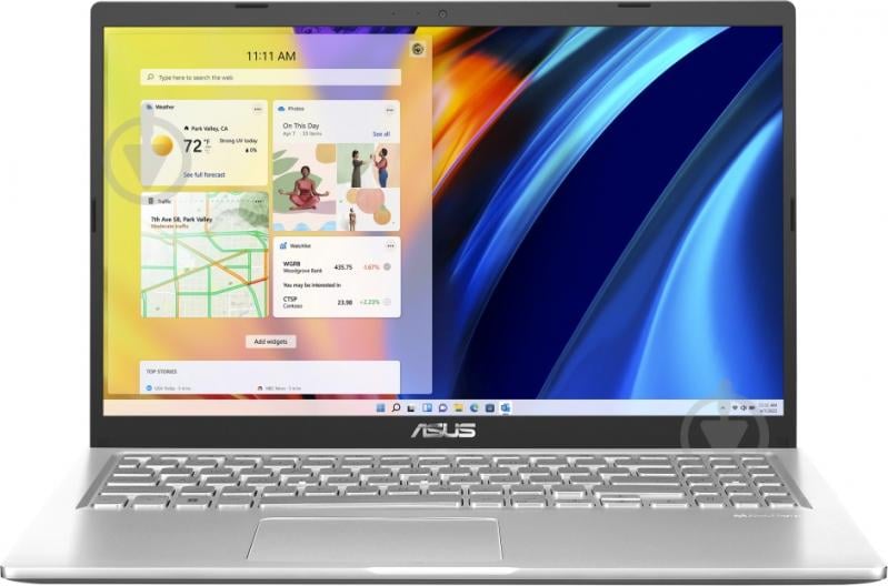 Ноутбук Asus VivoBook 15 X1500EP-BQ718 15,6" (90NB0TZ6-M00LL0) transparent silver - фото 1