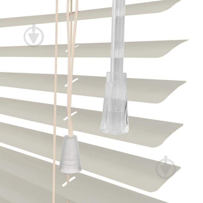 Жалюзі Rollotex алюмінієві горизонтальні з фіксацією 60х120 см бежевий матовий - фото 4 Жалюзі Rollotex алюмінієві горизонтальні з фіксацією 60х120 см бежевий матовий - фото 4