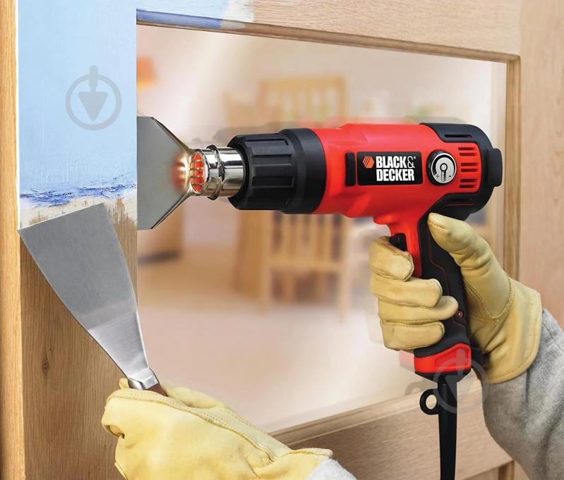 Фен строительный Black+Decker KX2200K KX2200K - фото 3