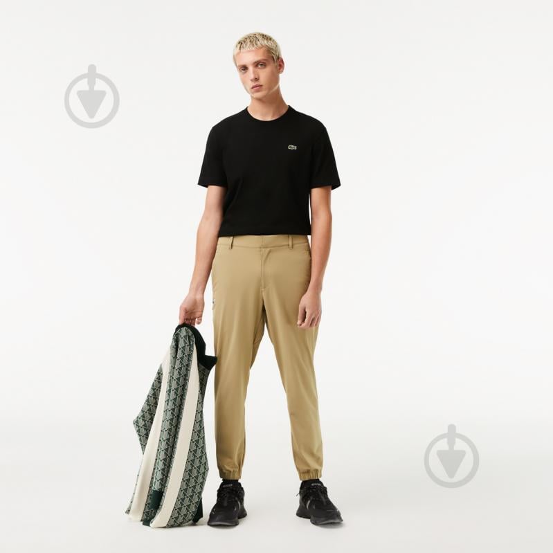 Футболка Lacoste Technical Cotton Tennis T-Shirt TH7618031 р.4 черный - фото 6