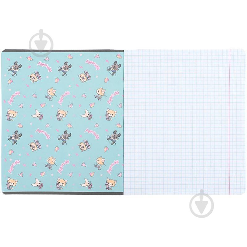 Набір зошитів 18 арк. клітинка Aggretsuko 5 шт. KITE - фото 3 Набір зошитів 18 арк. клітинка Aggretsuko 5 шт. KITE - фото 3