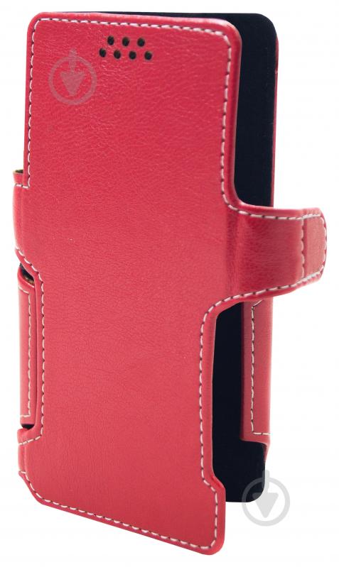 Чехол-книжка StatusCASE универсальный 5,2" red (2000000623115) - фото 2 Чехол-книжка StatusCASE универсальный 5,2" red (2000000623115) - фото 2