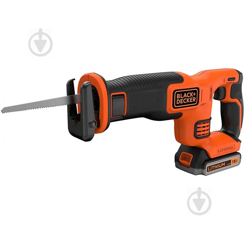 Пила сабельная Black+Decker BDCR18E1 - фото 1