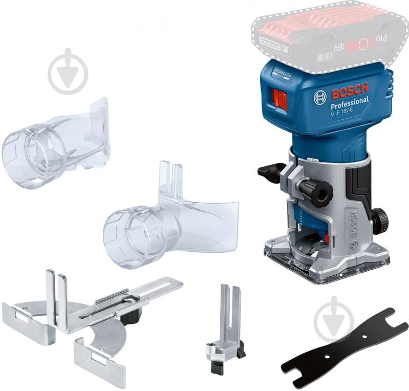 Фрезер Bosch Professional GLF 18V-8 06016C6000 - фото 4