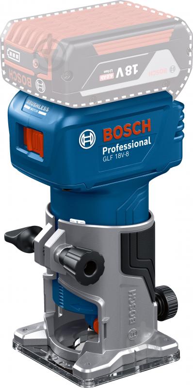 Фрезер Bosch Professional GLF 18V-8 06016C6000 - фото 2