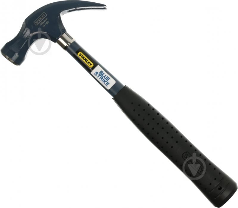 Молоток столярный Stanley Bluestrike Curve Claw 450 г 1-51-488 - фото 1