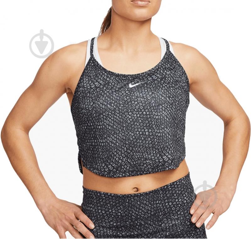 Майка Nike Dri-Fit One DX0164-010 р.M серый - фото 1