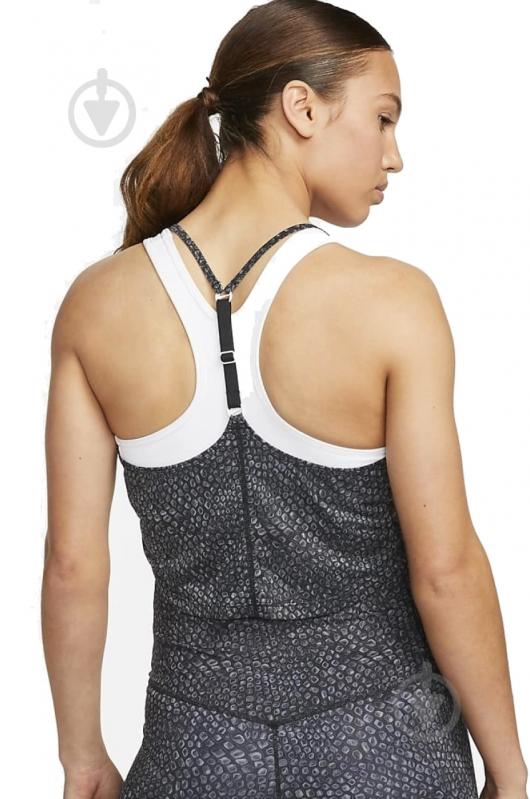 Майка Nike Dri-Fit One DX0164-010 р.M серый - фото 5